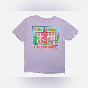 Old Navy Lavender California Graphic Tee